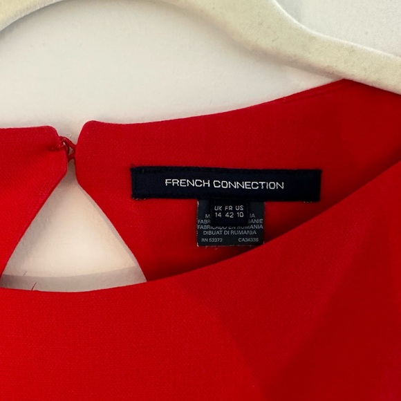 Red French Connection A-line dress - Picture 3 of 4